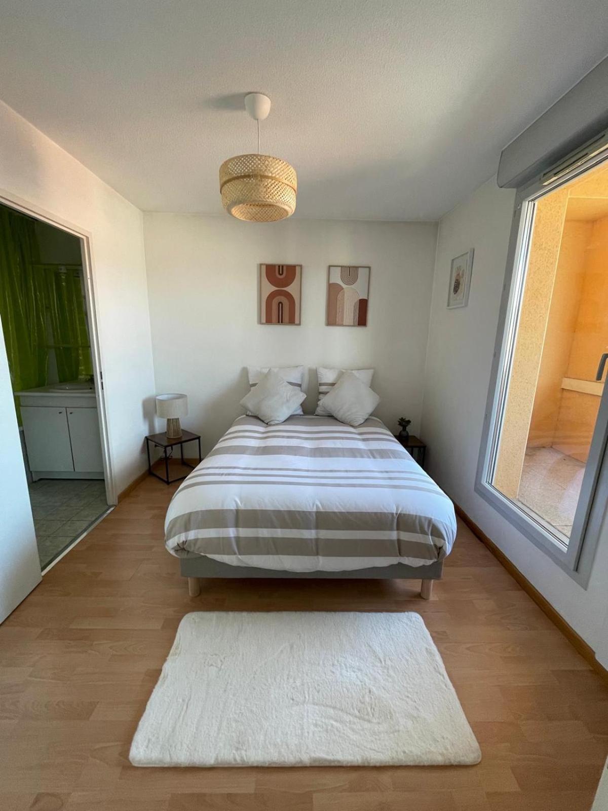 City Rose T2, Climatisation,Parking Prive, Piscine, Wifi , Tout Confort Toulouse Buitenkant foto