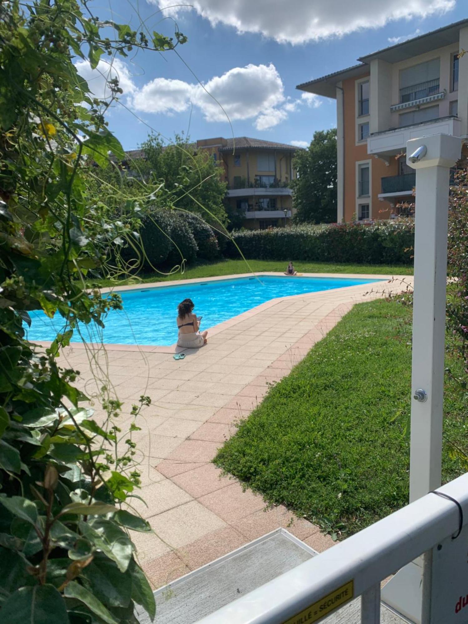 City Rose T2, Climatisation,Parking Prive, Piscine, Wifi , Tout Confort Toulouse Buitenkant foto